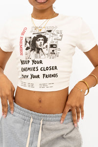 Enemies & Friends Tee
