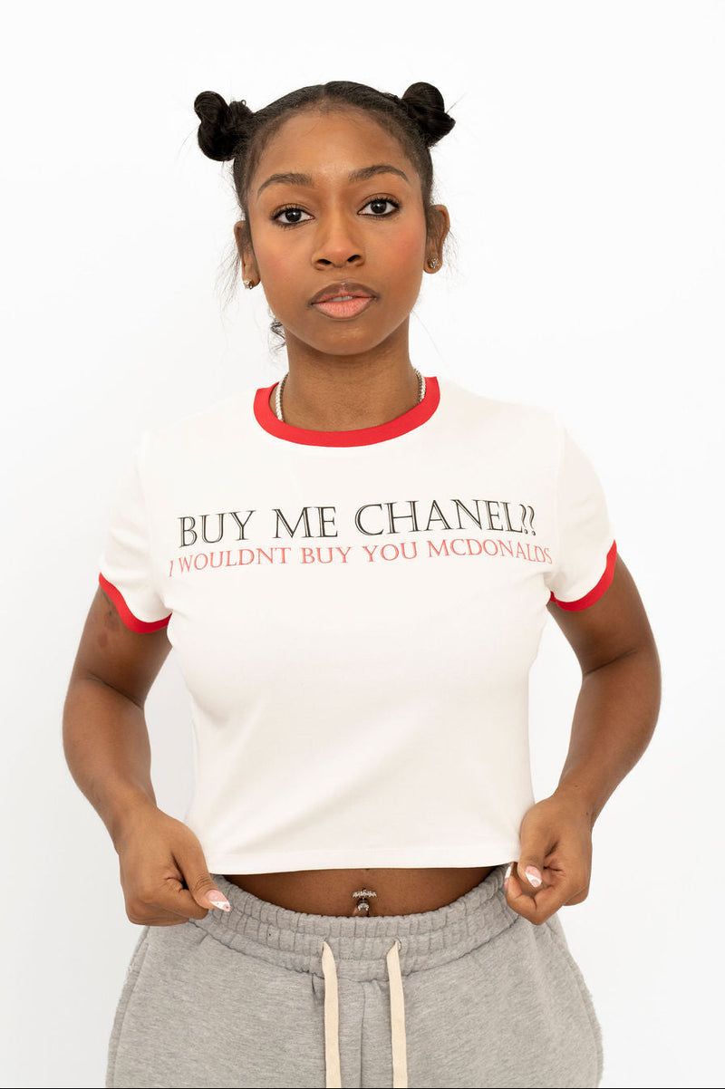 "Buy Me Chanel" Tee